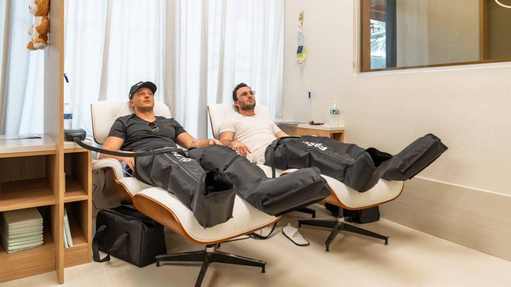 Compression therapy pants at TrufaMED for athletic recovery