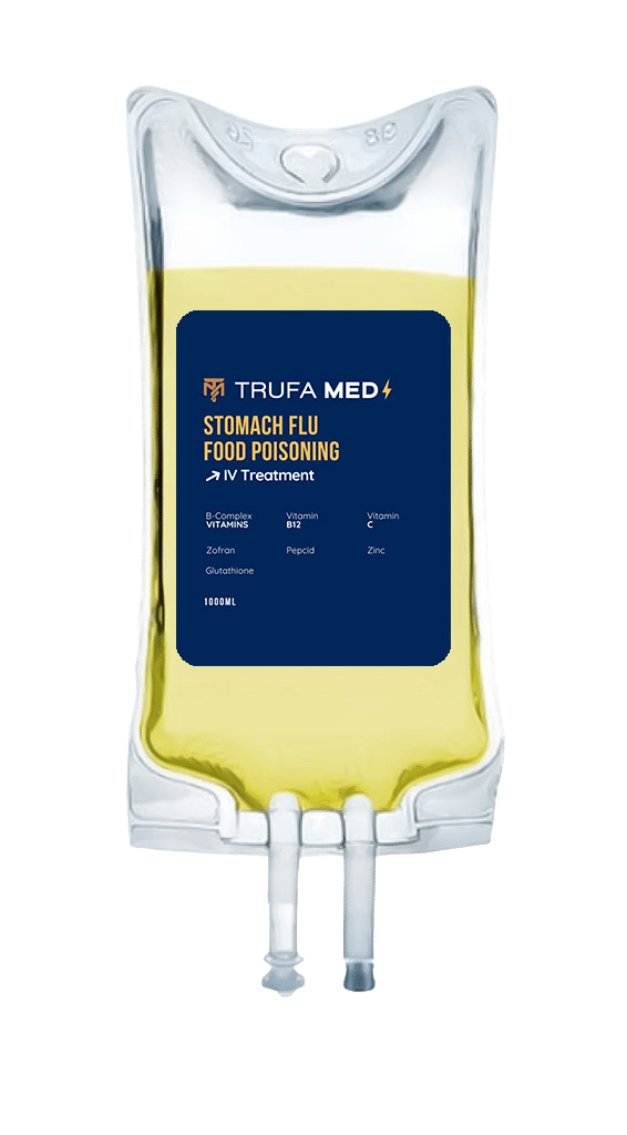 Food Poisoning & Stomach Flu IV drip