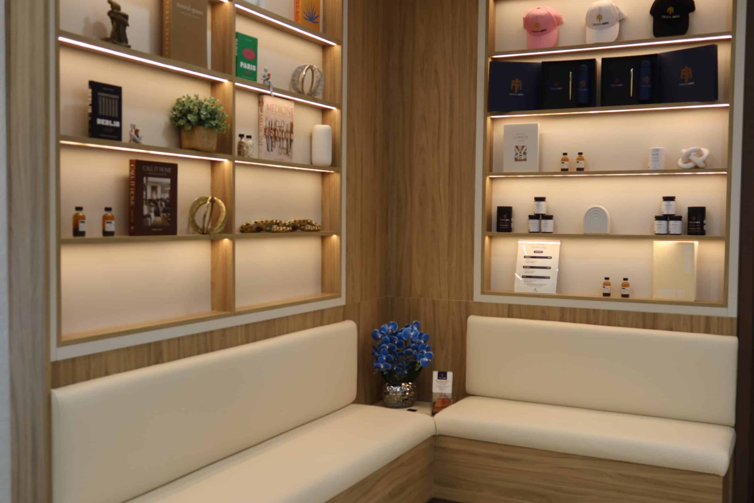 TrufaMED Urgent Care Luxury Waiting Room – Surfside FL Walk-In Clinic