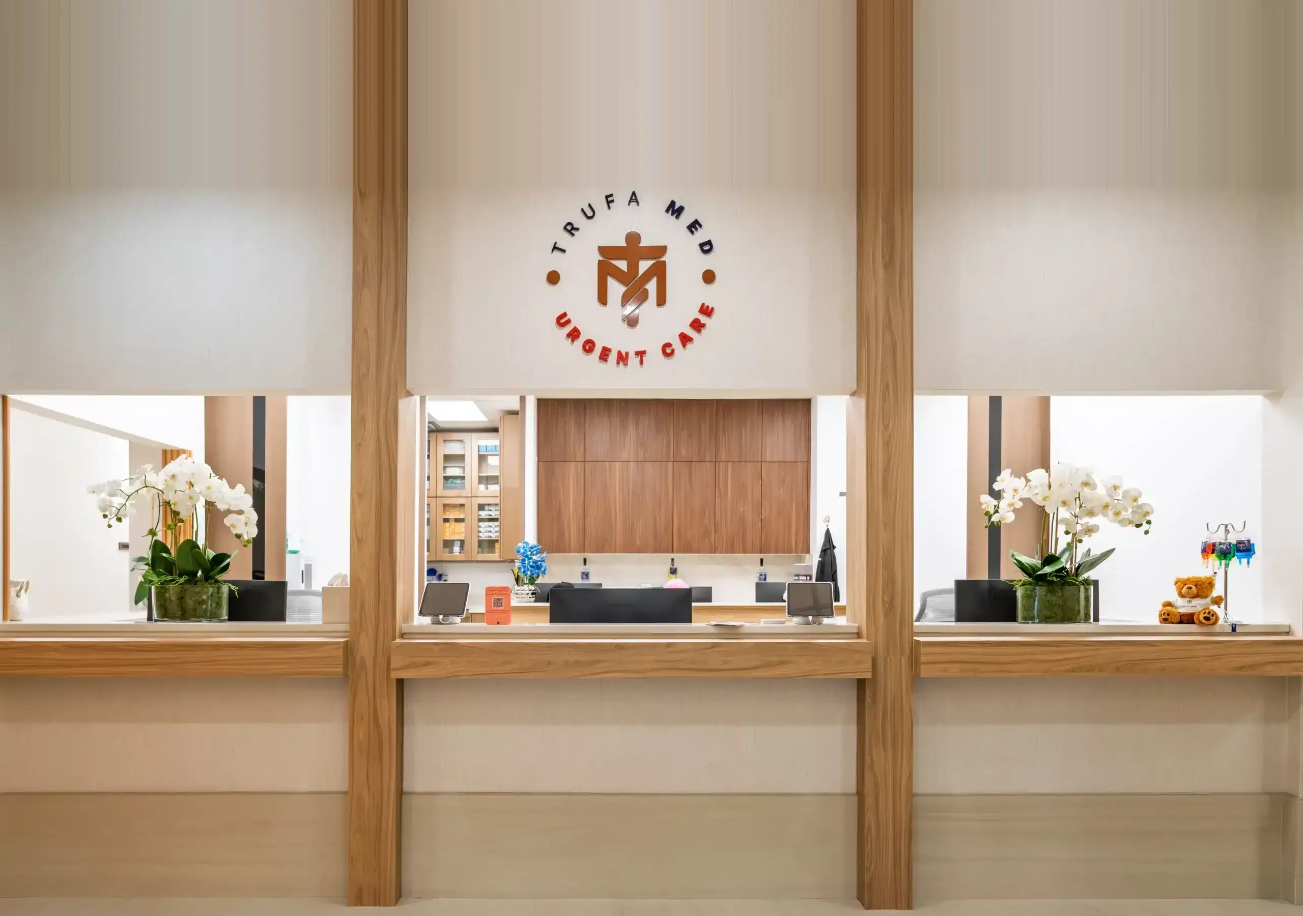The TrufaMED reception and clinic in Surfside, Miami