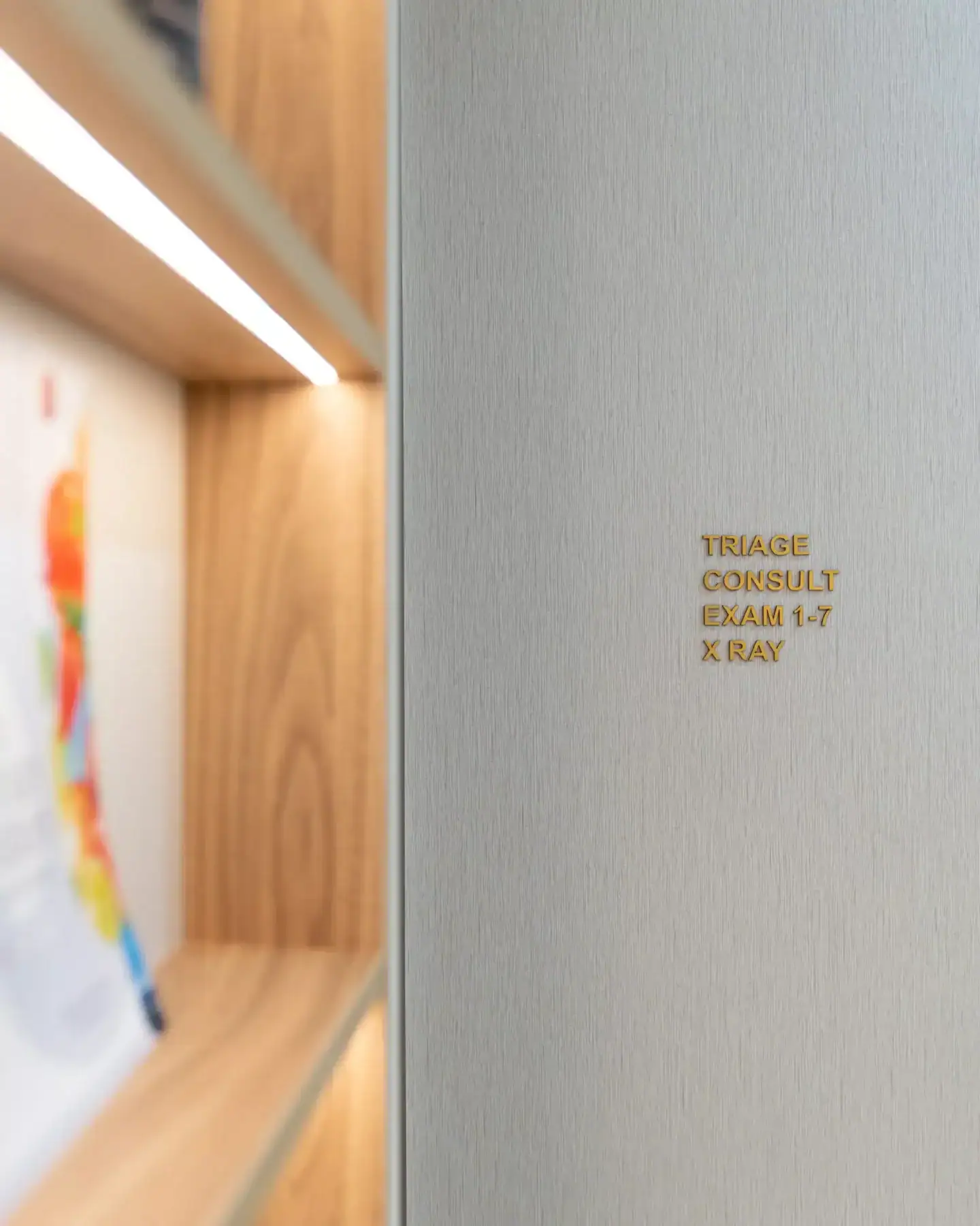 The TrufaMED urgent care exam and digital X-ray rooms in Surfside, Miami